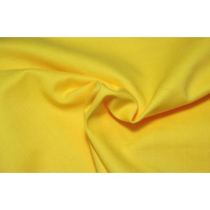 10cm Baumwollstoff uni (Standardqualität) gelb (Grundpreis € 8,00/m)